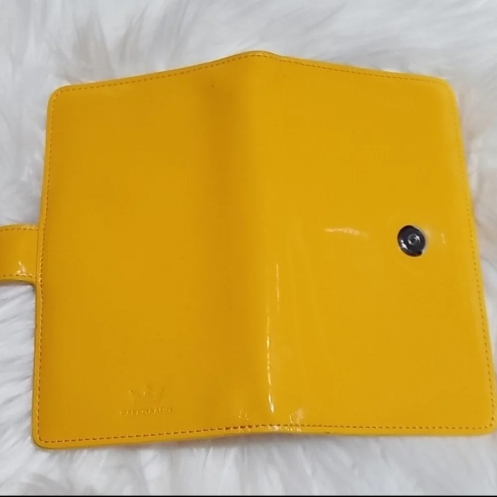 Baekgaard Yellow Vinal Bifold Wallet